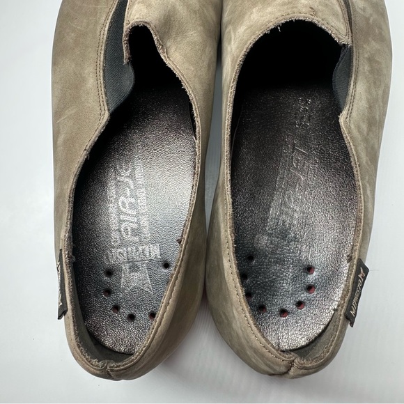 Mephisto Shoes Women's 9.5 Taupe Nubuck Suede Leather Comfort Loafers Career - Picture 8 of 12